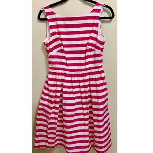 Lilly Pulitzer Pink & White Striped Party Dress